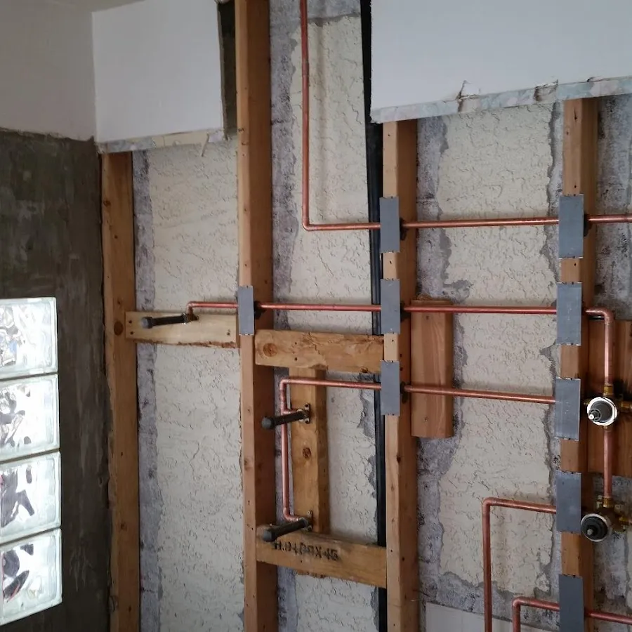 Copper pipe installation for Burst Pipe Repair in Slinger
